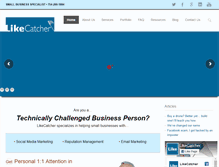 Tablet Screenshot of likecatcher.com